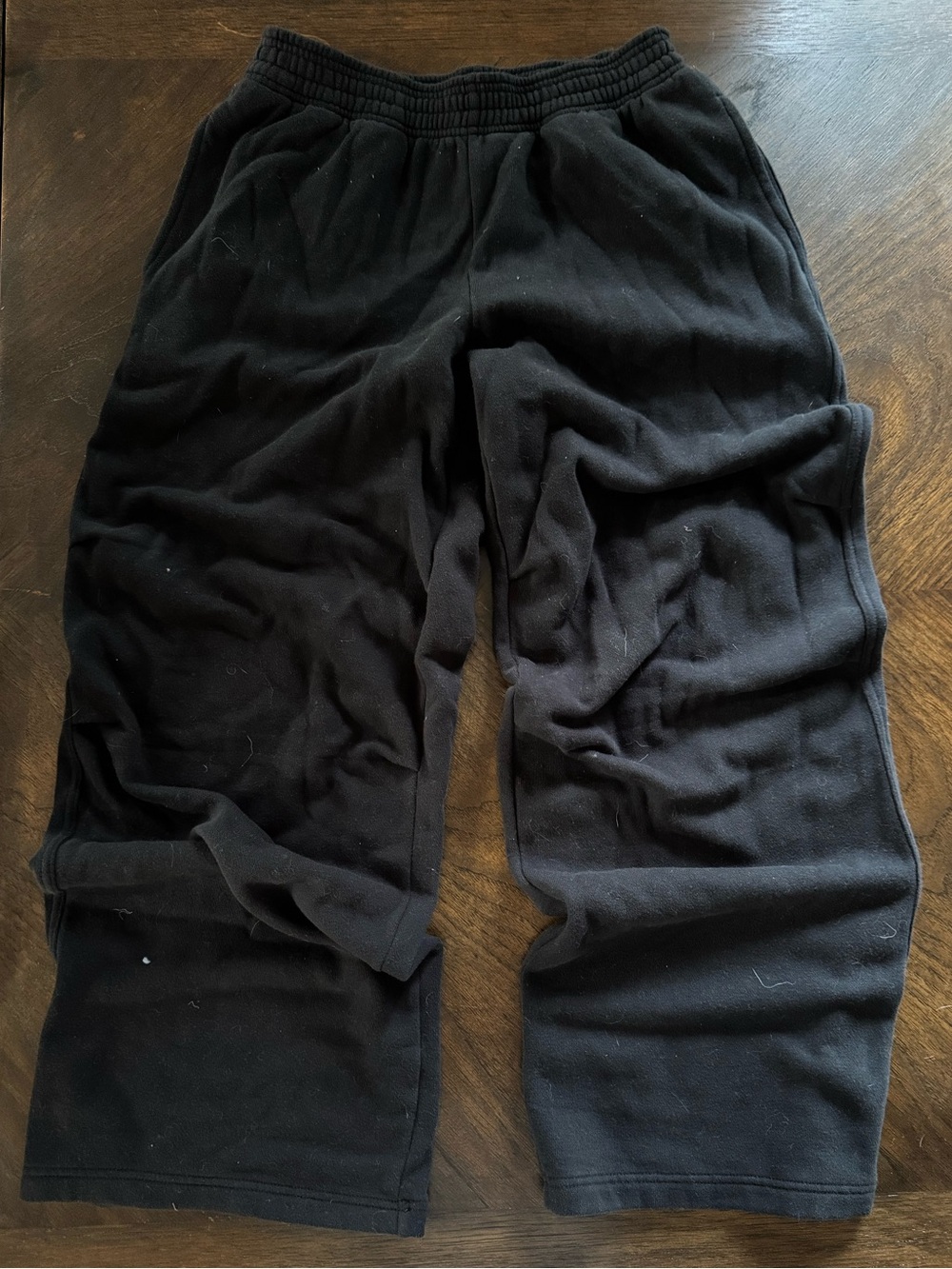 aerie Black Women's Sweatpants - Cozy Elastic Waist Joggers